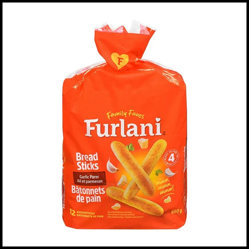 Furlani Breadsticks Parmesan Garlic 12pk