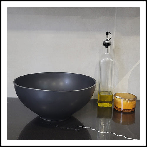 Vagos Black Serving Bowl