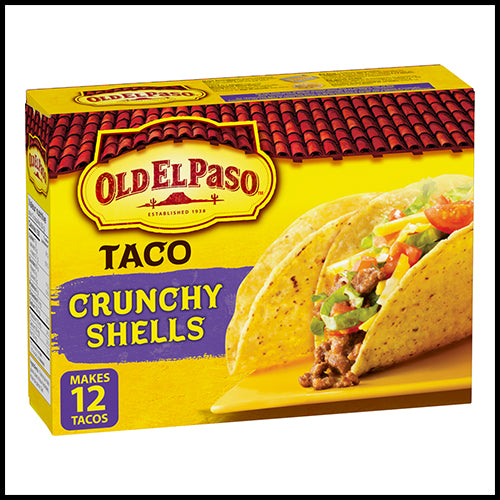 Old El Paso Hard Taco Shells Crunchy 12pk