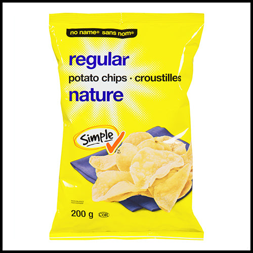 No Name Regular Potato Chips 200g