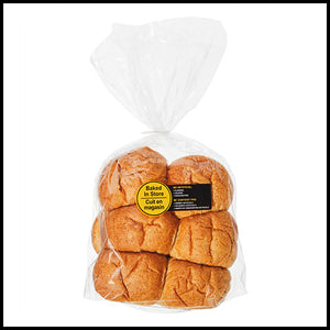 BakedInStore Dinner Rolls Whole Wheat 12pk