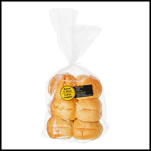 BakedInStore Dinner Rolls White 12pk