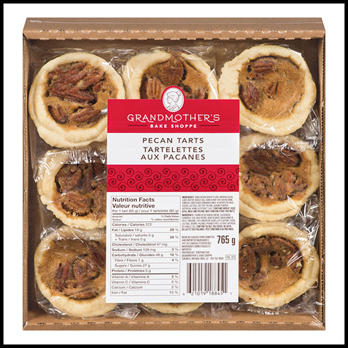 Grandmother's Bake Shoppe Butter Tarts Pecan 9pk