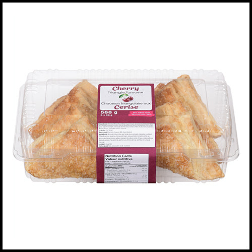 United Bakery Turnovers Cherry Triangle 6ct