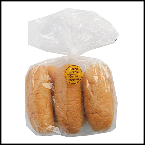 BakedInStore Rolls Panini White 6pk