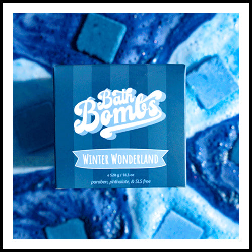 Winter Wonderland Cube Bath Bomb 520g