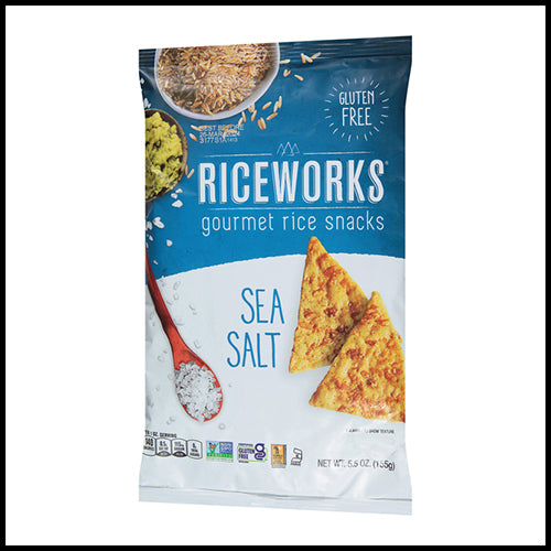 Riceworks Sea Salt Crisps 156g