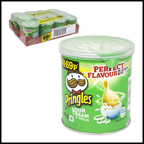 (Costco Bulk) Pringles Sour Cream & Onion 12x68g