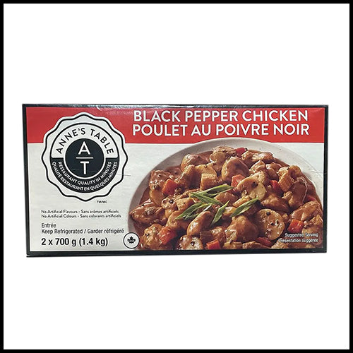 (COSTCO BULK) Anne's Table Black Pepper Chicken 2x700g