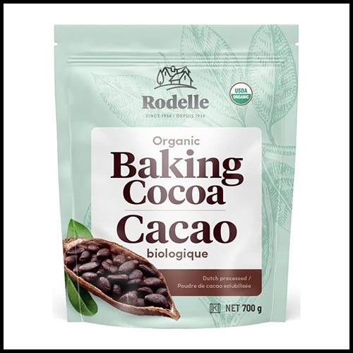 (COSTCO BULK) Rodelle Organic Baking Cocoa 700g