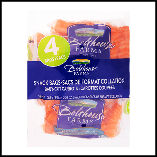 Carrots Mini Snack Bags 4x65g