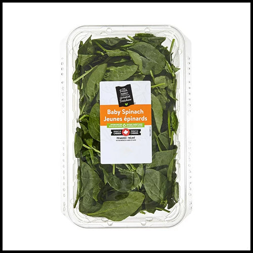 Salad Spinach Baby 454g