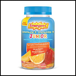 Emergen-C Immune+ Junior Gummies Fun-tastic Fruit 44ct