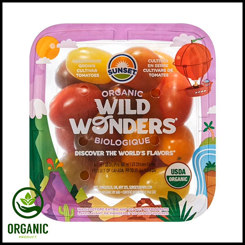 Tomatoes Grape Medley (organic) 284g