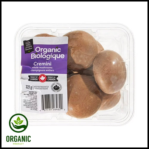 Mushrooms Whole Brown (organic) 227g