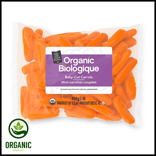 Carrots Baby Cut (organic) 1lb