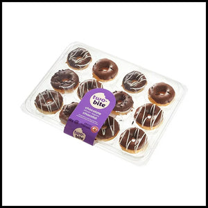 Two-Bite Donuts Chocolate 12pk