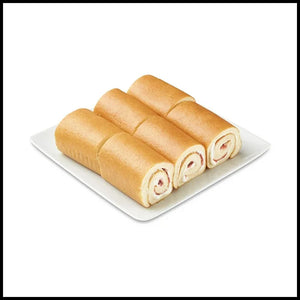 Quinn's Swiss Rolls Raspberries N Cream 6pk