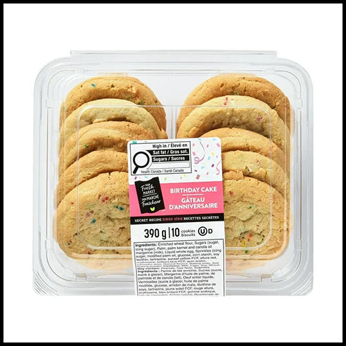 Your Fresh Market Cookies Birthday Cake 10ct