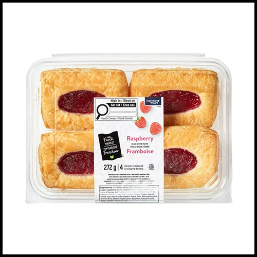 Simple Joys Croissants Raspberry Filled 4pk