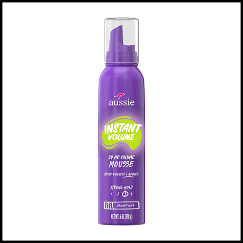 Aussie Instant Volume Strong Hold 3 Hair Mousse 170g