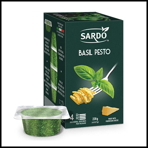 Sardo Basil Pesto 228g (4 x 57g)