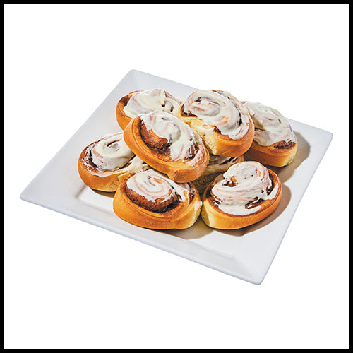 BakedInStore Cinnamon Buns Cream Cheese Icing 10pk