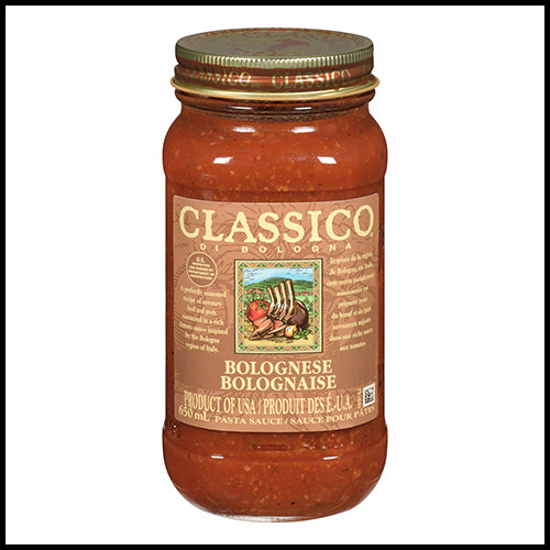 Classico Bolognese Spaghetti Pasta Sauce 650ml