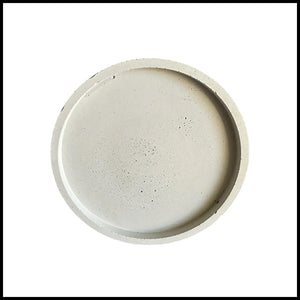 Concrete Coasters Round 4" Set of 2