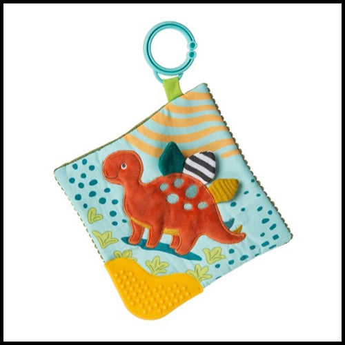 Dino Taggy Crinkle Teether