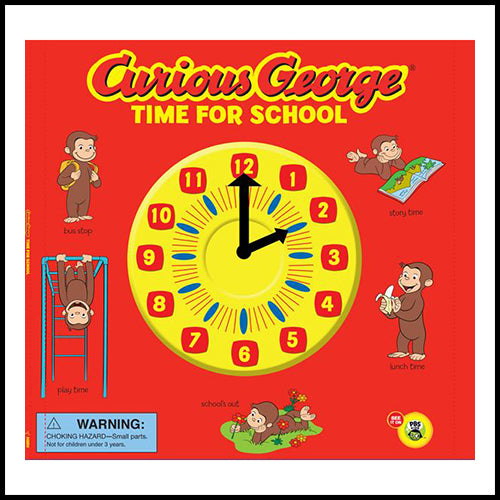 Curious George Time For School