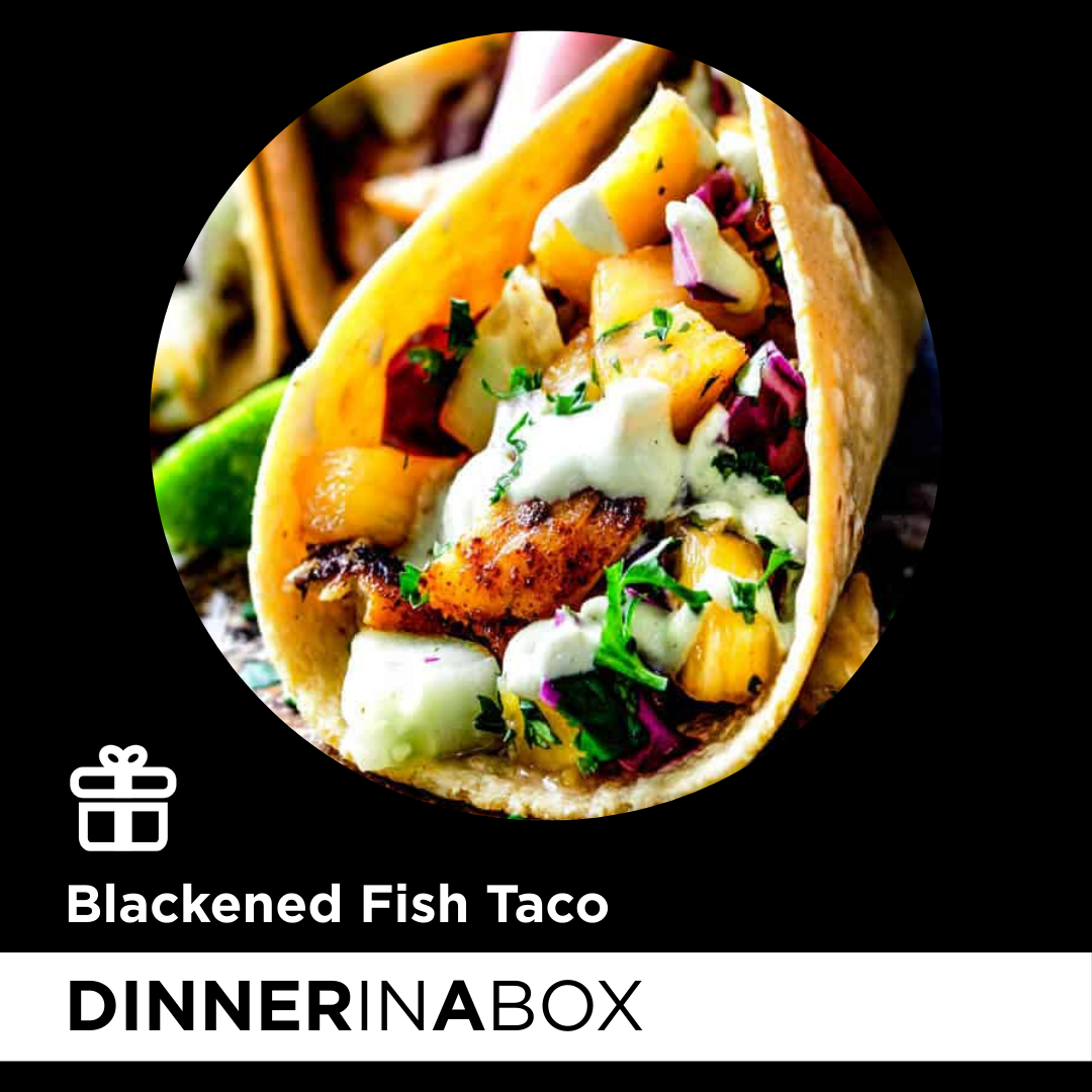 Blackened Fish Taco Dinner In A Box - Large (4-6 Servings)