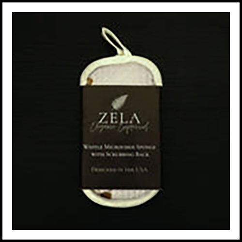 Zela Dried Eucalyptus Waffle Microfiber Sponge