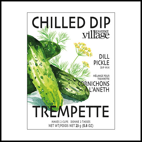 Gourmet Du Village Dill Pickle Chilled Dip Mix 23g