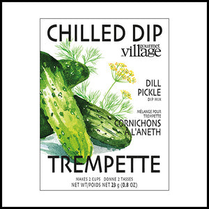 Gourmet Du Village Dill Pickle Chilled Dip Mix 23g