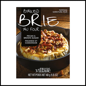 Gourmet Du Village Pecan & Brown Sugar Baked Brie Topping 43g