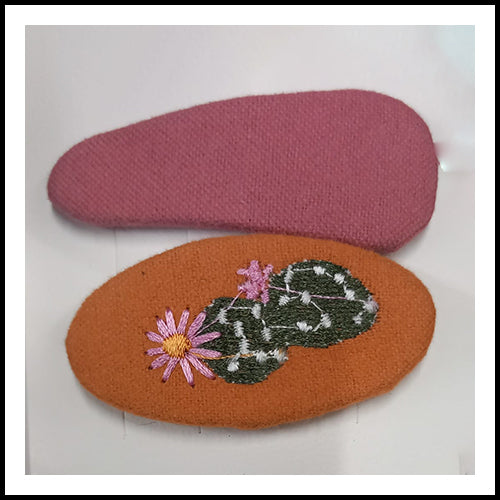 Kids Embroidered Clips