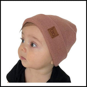 Kids Classic Toque - Mauve - 6-24mths