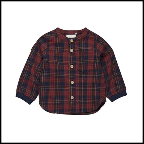 EnFant Plaid Flannel Shirt - 9mths