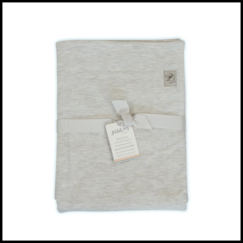 Juddles Waffle Baby Blanket Grey