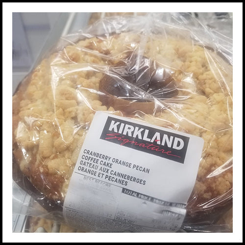 Kirkland Cranberry Orange Pecan Coffee Cake 1.05kg (PREORDER)