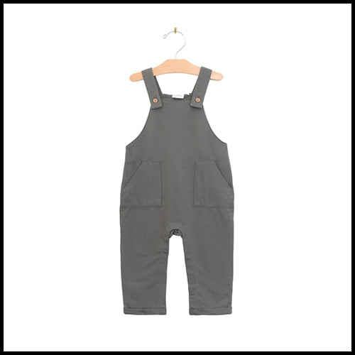 City Mouse Pocket Overall - Pewter