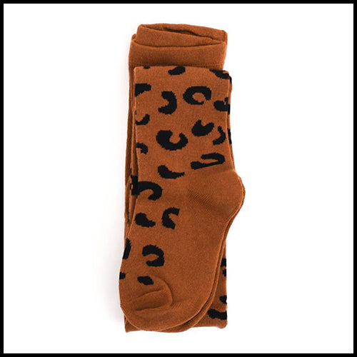 Little Stocking Leopard Tights - 7-8Y