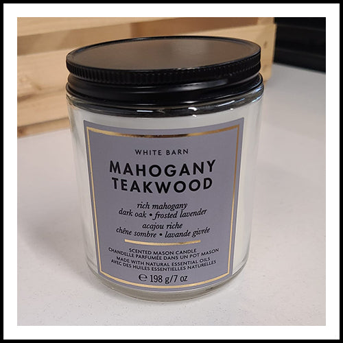 Mahogany Teakwood 7oz Candle