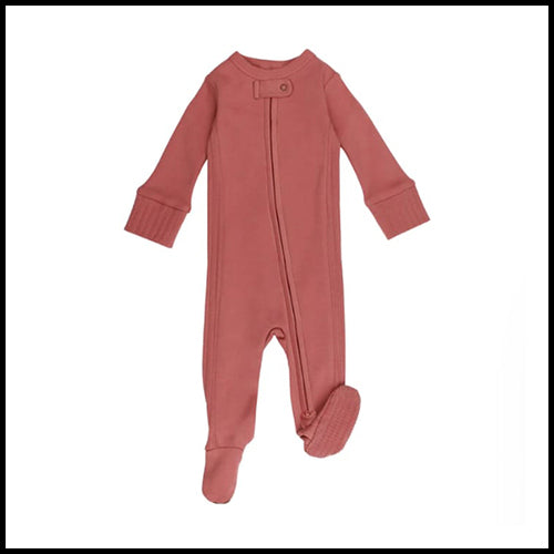 Love'dbaby Organic Cotton Sleeper - Terecotta - 6-9mths