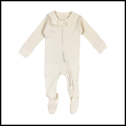 Love'dbaby Organic Sleeper - Buttercream - 3-6mths