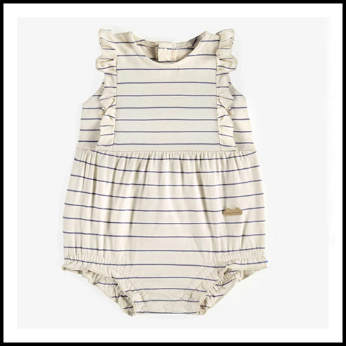 Souris Mini 1pc Stripe Romper - 6-9mths