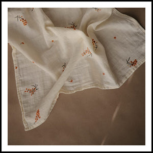 Mushie Muslin Cloths 3pk - Flowers