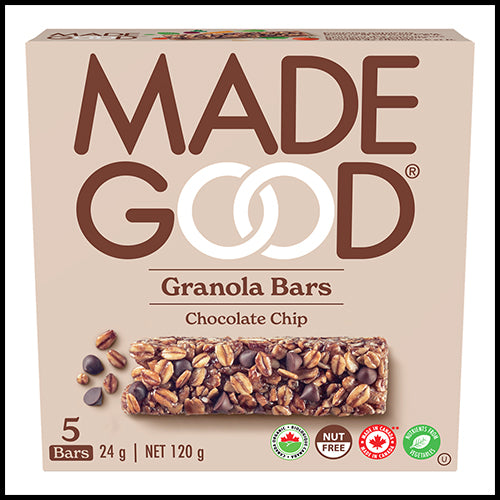 Made Good Chocolate Chip Granola Bars 120g x 5ct