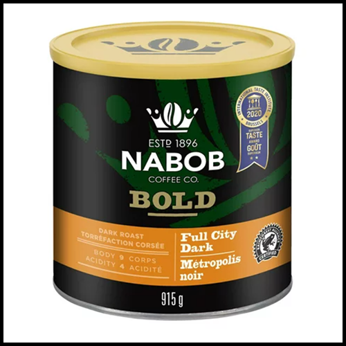 Nabob Full City Dark Ground Coffee 915g